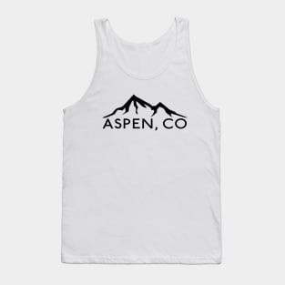 Aspen Colorado Skiing Ski Tank Top